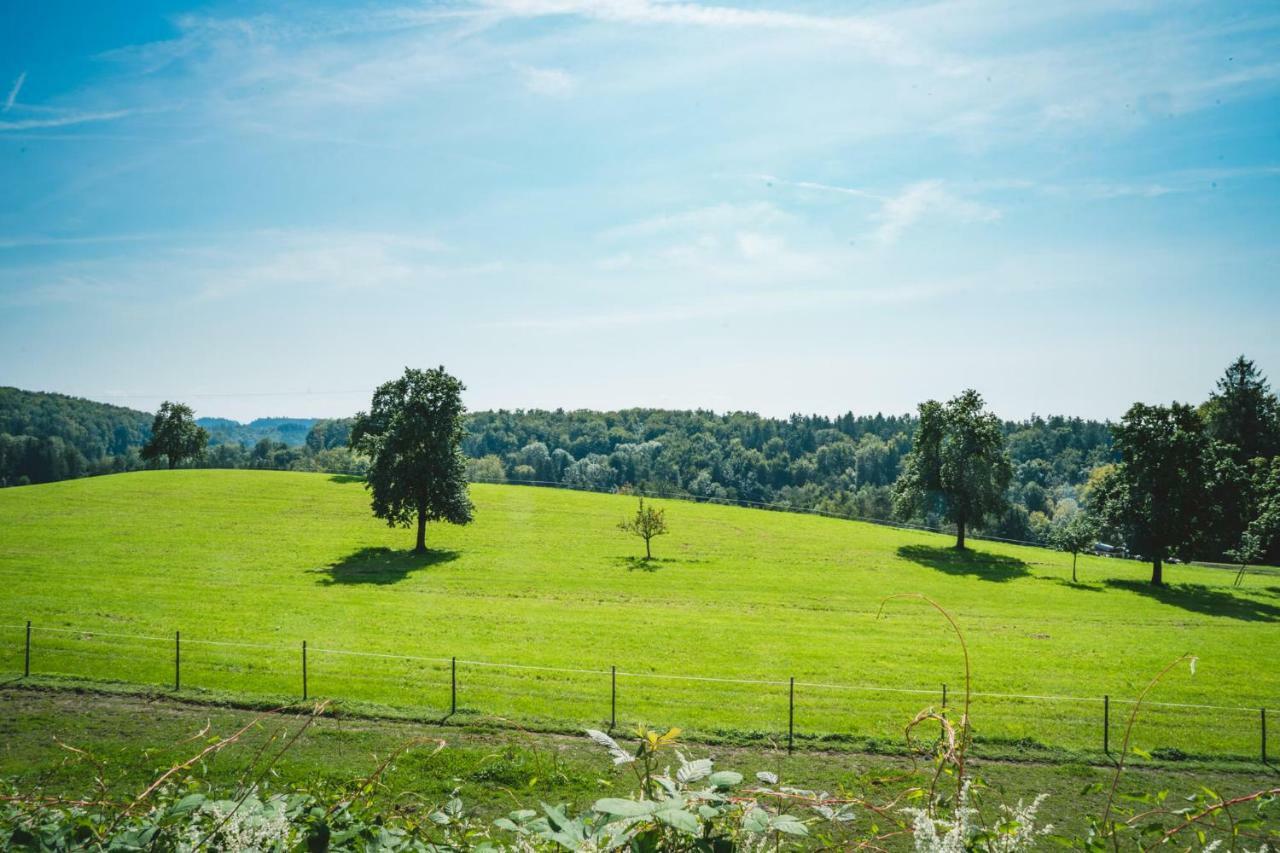 Gut Huegle Erlebnishof Villa Ravensburg Kültér fotó